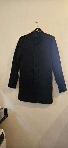 Mens funnel neck coat - h&m,