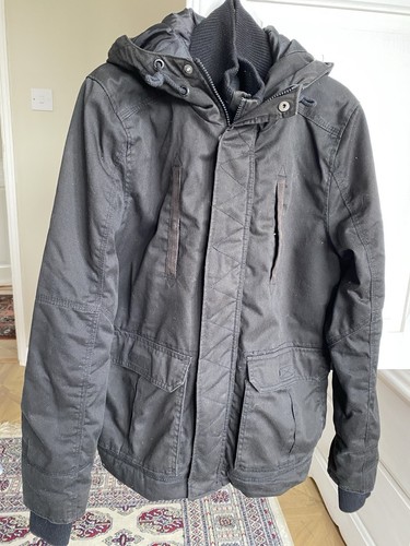 Mens boys black winter - h&m,