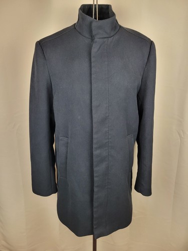 Mens black coat overcoat - mens, coat/overcoat