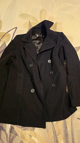 Mens black cotton pea - h&m,