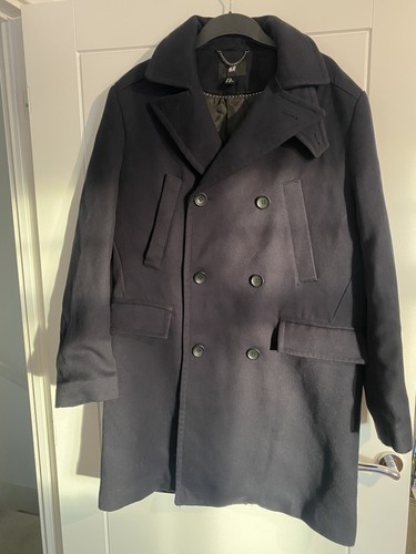 Men black mens coat - black,