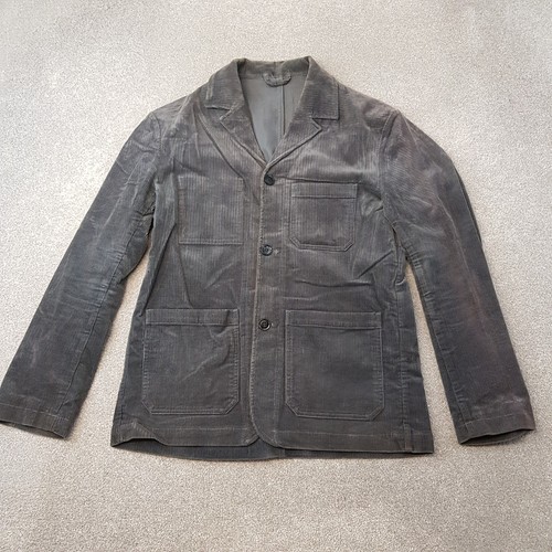 Mens jacket 38r grey cord - mens,